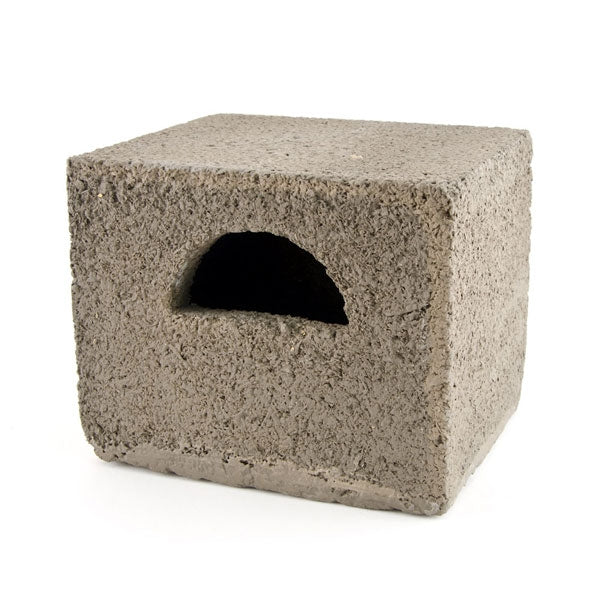 Build In Woodstone Half Open Nest Box;Build In Woodstone Half Open Nest Box