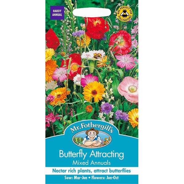 Butterfly Attracting Mixed Annuals;Butterfly Attracting Mixed Annuals Instructions