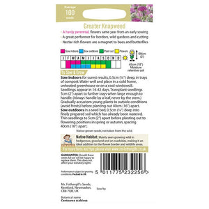 Greater Knapweed;Greater Knapweed Instructions