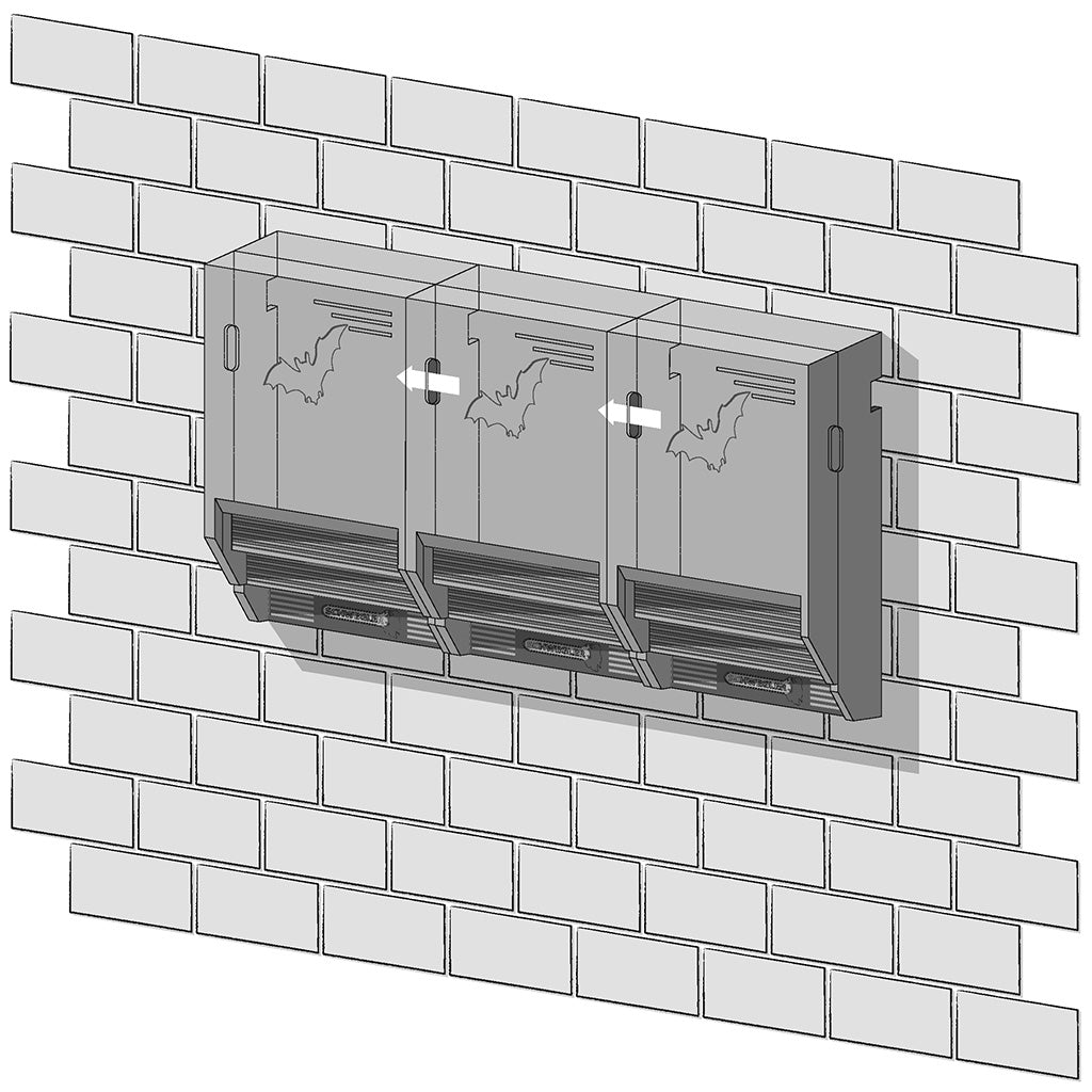 Schwegler 1FTH Universal Bat Summer Roost (light grey)