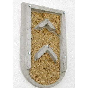 Schwegler 1FQ Bat roost;Interior of 1FQ;Bat Roost Box;Bat Roost on House Wall