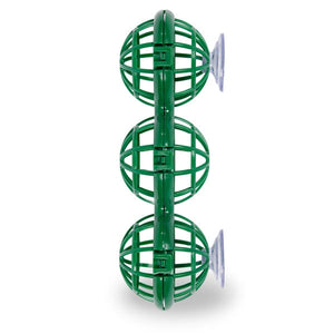 Jacobi Jayne BasketBall Window Feeder; BasketBall Fat & Suet Window Feeder; BasketBall Window Feeder