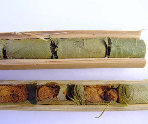 Interactive Solitary Bee Hive; Leafcutter egg cells; A bees new home; Solitary bee house in the garden