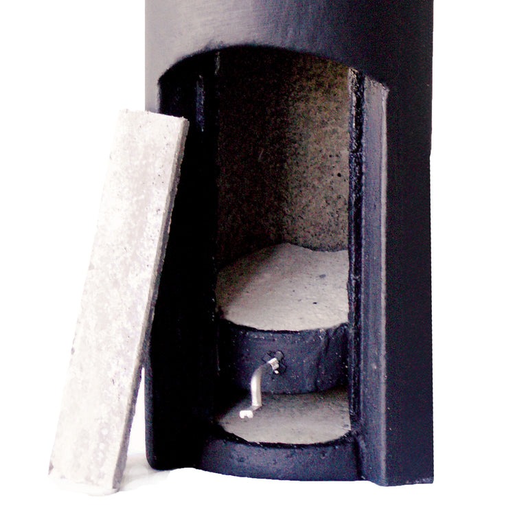 inside of bat box with white background