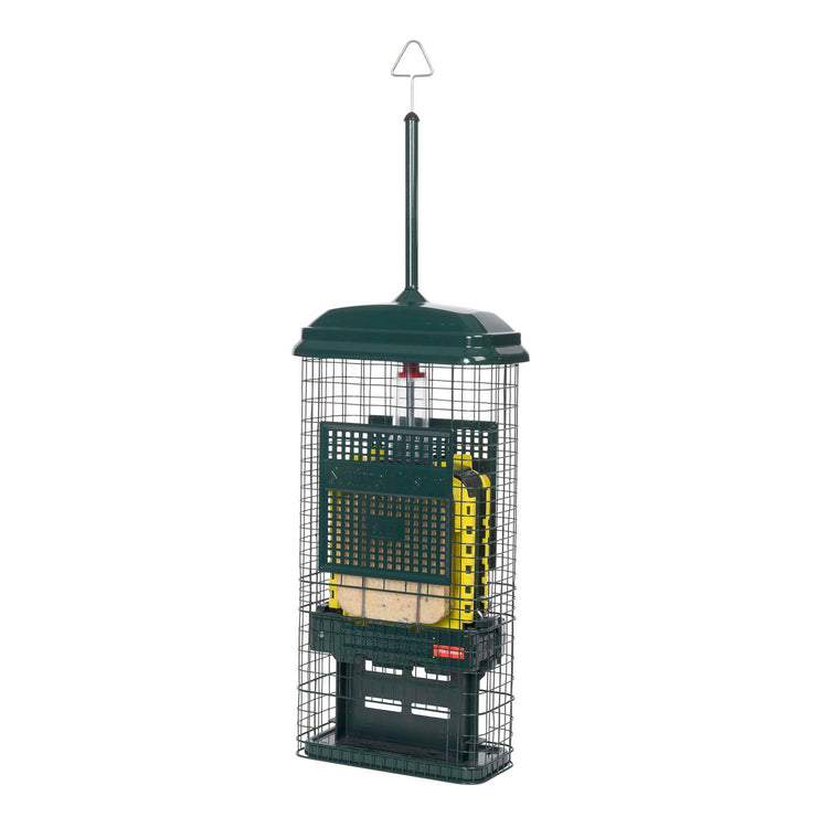Squirrel Buster Suet Feeder on white background