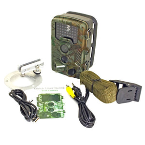 Garden WIldlife Trail Camera;Garden WIldlife Trail Camera showing accessories;Garden WIldlife Trail Camera open