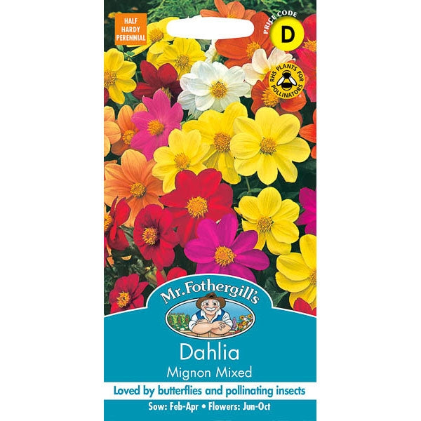 Dahlia Mignon Mixed;Dahlia Mignon Mixed Instructions