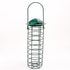 Fat Ball Bird Feeder; Blue Tit feeding on fat balls
