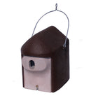 Schwegler 2GR oval fronted nest box;Schwegler 2GR oval fronted nest box in situ