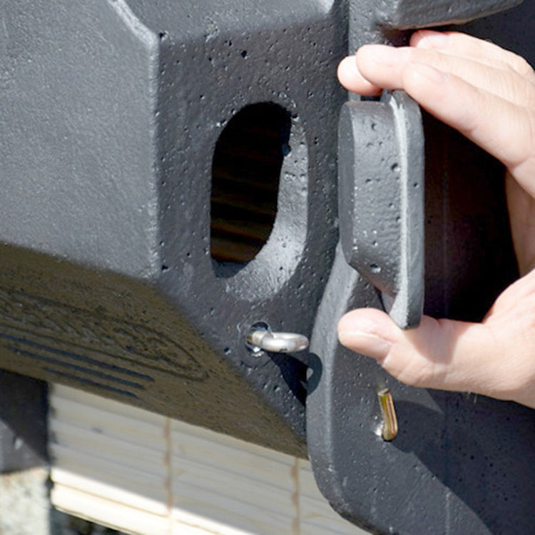 Close up of inspection hatch