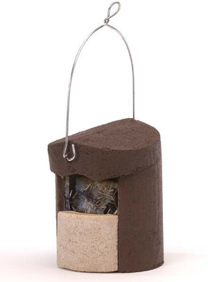 Schwegler 2H Open Nest Box;Schwegler 2H Open Nest Box;Schwegler 2H Nest Box<br>In use with Spotted Flycatcher feeding it`s young.