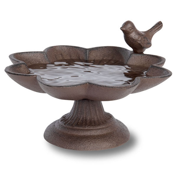 Old Iron Buttercup Water Dish; Old Iron Buttercup Water Dish; Old Iron Buttercup Water Dish