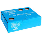 Flutter Butter Refills Fruity; Flutter Butter Pod Refills 80% less plastic; Birds fight over Flutter Butter; Peanut Butter for Birds