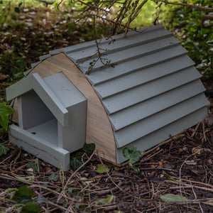 Dutch Barn Hedgehog House; Barn Hedgehog House; Easy access cleaning and inspection; Dutch Barn Hedgehog House