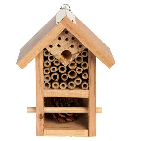 Nooks & Crannies Insect House; Bee & Insect House on Fence; Bee & Insect House; Nooks & Crannies Bee & Bug House on tree