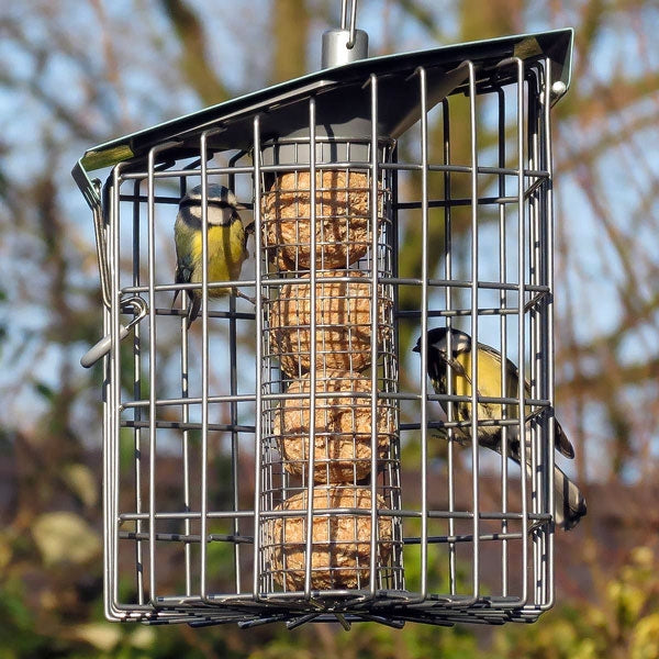 The Nuttery Hexihaus Fat Ball & Suet Feast Feeder; The Nuttery Hexihaus Fat Ball & Suet Feast Feeder