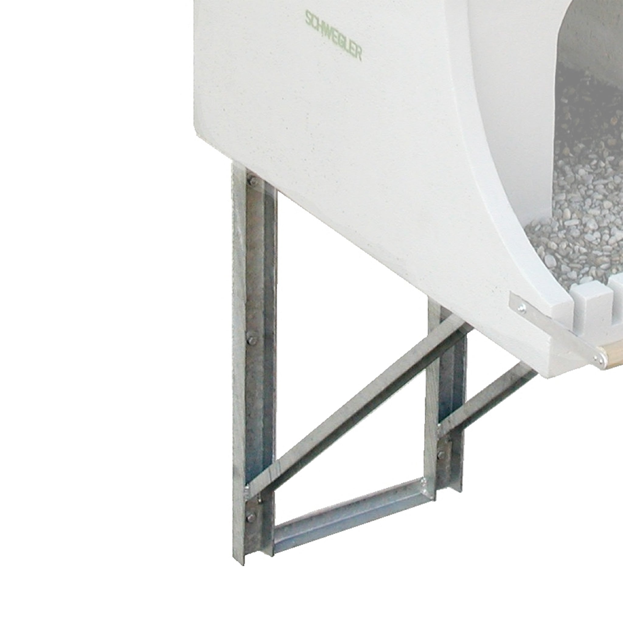 Bracket for peregrine falcon nest box