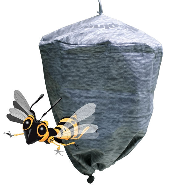 Waspinator Twin Pack sacres wasps away without harmingthem;Waspinator deters wasps indoors and outdoors;Waspinator wasp deterrent for UK gardens